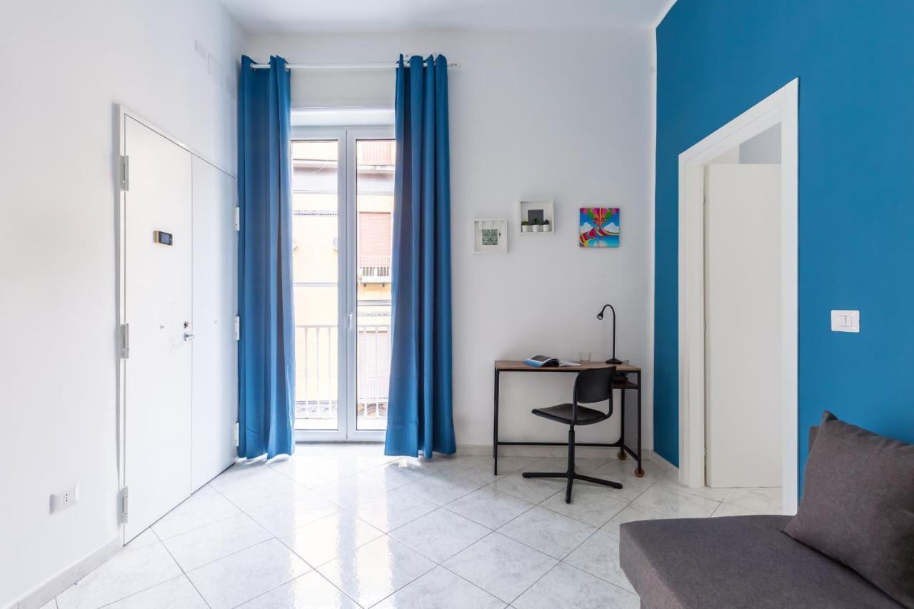 White&blue At Sanita By Wonderful Italy Apartment Naples